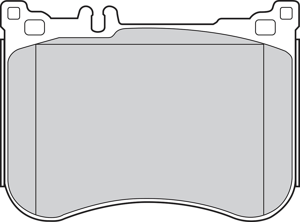 Jeu de 4 plaquettes de frein VALEO ref. 302909
